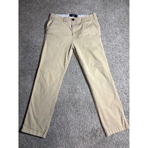 Hollister Mens Slim Straight Chino Pants Khaki Tan Epic Flex 32x30